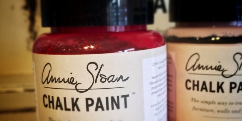 Annie Sloan Chalk Paint closeup