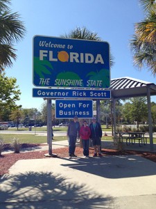 Florida Rest Stop Sign